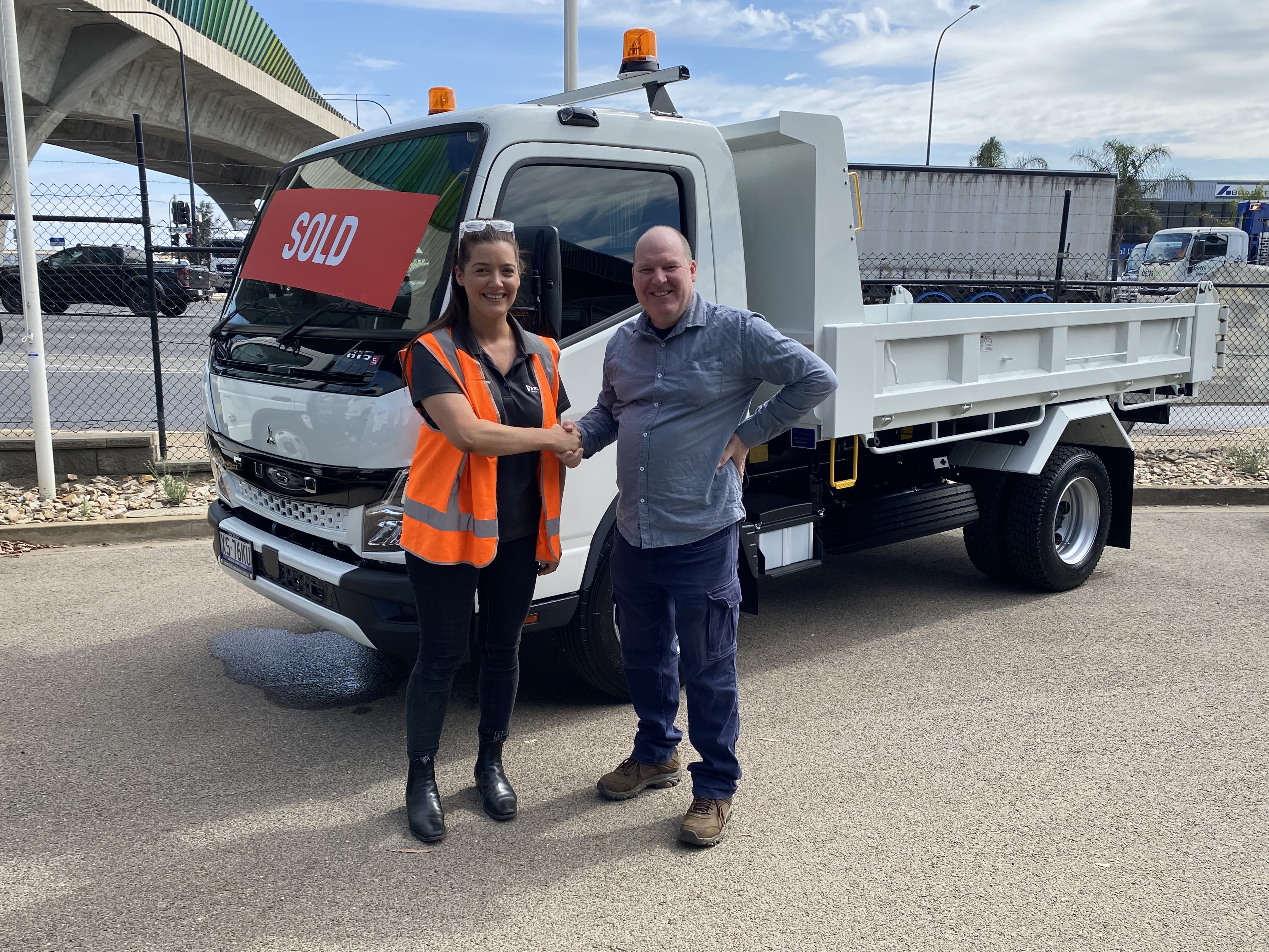 Fuso Canter 815 Tipper Truck!